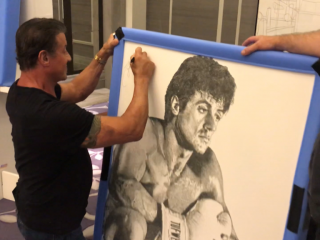 Stallone as Rocky